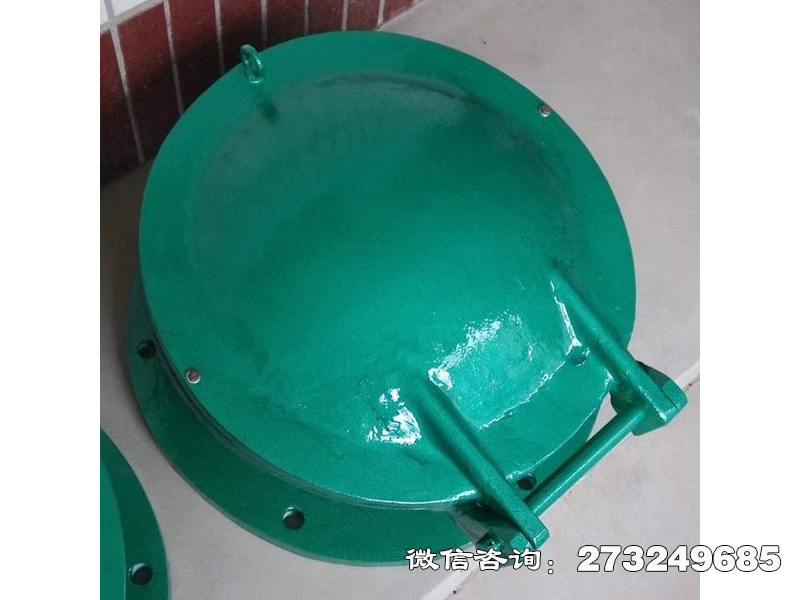 岭东铸铁圆形拍门