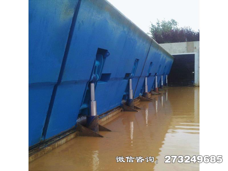 磴口县底横轴液压钢坝